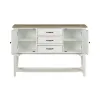 Liberty Furniture 171-SR5638 Summerville - Server - Soft White Wash / Wirebrushed Gray
