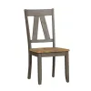 Liberty Furniture 62-CD-7TRS Lindsey Farm - 7 Piece Trestle Table Set - Gray & Sandstone