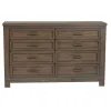 Liberty Furniture 759-BR31 Thornwood Hills - 8 Drawer Dresser - Rock Beaten Brown