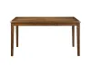 New Classic D1701-160-BRN New Classic D1701-160-BRN Gia - 5 Piece Dining Set (Table & 4 Chairs) - Brown - Wood