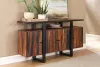 CoasterElevations 110185 Ditman - 4 Door Solid Wood Sideboard Buffet - Gray Sheesham
