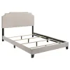 CoasterEveryday 310061KE Tamarac - Upholstered Eastern King Panel Bed - Beige