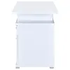 CoasterEveryday 800110 Irving - 2-Drawer Office Computer Desk - White