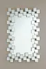 CoasterEssence 901838 Pamela - Rectangular Frameless Wall Mirror - Silver
