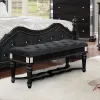 Furniture of America CM7194BK-BN Azha - Bench - Black