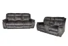 New Classic 22-U456-2PM New Classic 22-U456-2PM Park City - P1 2 Piece Sofa & Loveseat With Power Footrest - Dark Gray