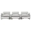 Coaster Fine Furniture 609561PT Collins - 5 Piece Power Reclining Home Theater Seating - Gray