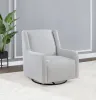 Coaster Fine Furniture 902454 Serra - Boucle Upholstered Swivel Glider Recliner - Dove Gray