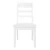 Liberty Furniture 617-C2000S Landale - Ladderback Side Chair - Chestnut & White