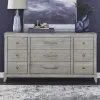 Liberty Furniture 694-BR31 New Haven - 9 Drawer Dresser - Sanctuary White
