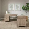 Liberty Furniture 780-HO-LSD Proximity Place - L Shaped Desk - Barley Buff