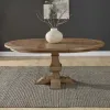 Liberty Furniture 928-DR-PDS Haven Hills - Pedestal Table - Camel Beige