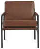 Ashley Furniture A3000193 Ashley Furniture A3000193 Puckman - Accent Chair - Brown / Silver Finish