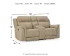 Ashley Furniture 5930218 Ashley Furniture 5930218 Next-Gen Durapella - Power Reclining Loveseat With Console/Headrest - Sand