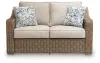 Ashley Furniture PCP790-835 Laguna Heights - Loveseat With Cushion - Beige