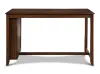 New Classic D3651-60CS-CHY New Classic D3651-60CS-CHY Amy - 5 Piece Counter Dining Set (Table With Storage & 4 Chairs) - Cherry