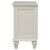CoasterEssence 201302 Sandy Beach - 3-Drawer Nightstand - Cream White