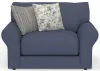 Jackson Furniture Industries 405201-1877/23-2453/43 Cape May - Chair & 1/2 - Denim