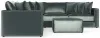 Jackson Furniture Industries 2245/36/31/59/37/12-35 Remington - 5 Piece Modular Sectional And 1 Included Cocktail Ottoman - Pine