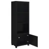 Coaster Fine Furniture 736303-SET Jupiter - 3 Piece Entertainment Center TV Stand - Black