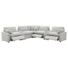 Coaster Fine Furniture 609560P-SETA Collins - 7 Piece Modular Power Reclining Sectional - Gray