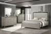 New Classic 00-B1248-24C New Classic 00-B1248-24C Lennox - 6/0 California King 4 Piece Bedroom Set (Bed, Dresser, Mirror, Chest) - Gray / Silver