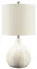 Ashley Furniture L180024 Rainermen - Ceramic Table Lamp  - Off White