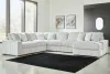 Ashley Furniture 25903S22 Ashley Furniture 25903S22 Stupendous - 6-Piece Sectional With RAF Corner Chaise - Alloy