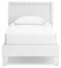 Ashley Furniture EB1810B1 Hallityn - Twin Panel Platform Bed - White