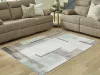 Ashley Furniture R407412 Ashley Furniture R407412 Larkport - 5' x 7' Washable Rug - Cream / Brown / Gray