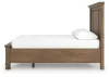 Ashley Furniture PCB779B11 Ashley Furniture PCB779B11 Feddinger - Queen Panel Storage Bed - Medium Brown
