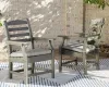 Ashley Furniture P802-601A Visola - Arm Chair With Cushion (Set of 2) - Gray