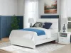 Ashley Furniture B139/31/35/71/196 Ashley Furniture B139/31/35/71/196 Bostwick Shoals - 4 Pc. - Dresser, Mirror, Queen Panel Bed With Framed Footboard - White