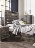 Ashley Furniture B211B12 Ashley Furniture B211B12 Drystan - Full Panel Bed With 4 Side Drawers - Brown / Beige