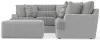 Jackson Furniture Industries 3480/62/42/28-18 Jackson Furniture Industries 3480/62/42/28-18 Titan - 2 Piece Sectional With Comfort Coil Seating, 45
