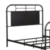 Liberty Furniture 179-BR17H-B Liberty Furniture 179-BR17H-B Vintage Series - Full Metal Headboard - Black