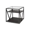 Liberty Furniture 37-OT1020 Liberty Furniture 37-OT1020 Arista - End Table - Cobblestone Brown / Gray Dusty