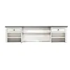 Liberty Furniture 417-HO140 Allyson Park - Hutch - Wirebrushed White / Charcoal