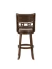 New Classic S1701-BS-CHY New Classic S1701-BS-CHY Gia - Swivel Barstool - Cherry / Brown - Fabric
