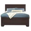 CoasterEveryday 204391KE-S4 Kauffman - 4 Piece Eastern King Bedroom Set - Dark Cocoa