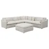 Coaster Fine Furniture 551451-SET Hobson - 6 Piece Upholstered Modular Sectional Sofa - Ivory