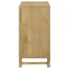 CoasterEssence 953555 Zamora - 2-Door Wood Accent Cabinet With Woven Cane - Natural