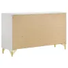 Coaster Fine Furniture 224733 Lucia - 6-Drawer Dresser - White