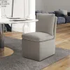 Liberty Furniture 733-ADC90-TR Liberty Furniture 733-ADC90-TR Accent Dining - Accent Dining Chair With Casters - Truffle