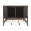 Liberty Furniture 313-BR-KUB Modern Edge - King Upholstered Bed - Caffe