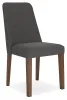 Ashley Furniture D615-02 Lyncott - Dining Uph Side Chair (Set of 2) - Charcoal / Brown