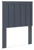 Ashley Furniture EB1528-155 Simmenfort - Twin Panel Headboard - Navy Blue