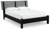 Ashley Furniture B1013B19 Danziar - Full Slat Panel Bed With Low Footboard - Black