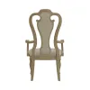Liberty Furniture 244N-C2501A Liberty Furniture 244N-C2501A Magnolia Manor - Splat Back Upholstered Arm Chair - Weathered Bisque