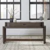 Liberty Furniture 145-OT-4PCS City View - 4 Piece Table Set (Console Bar Table & 3 Console Stools) - Coffee Bean